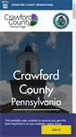 Mobile Screenshot of crawfordcountypa.net